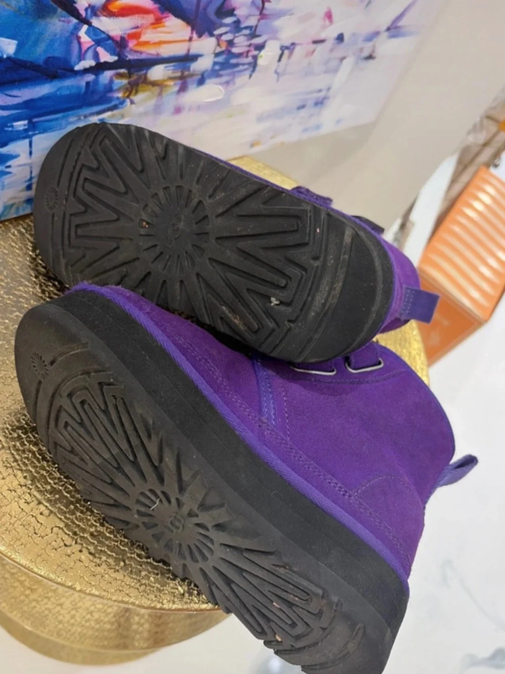 UGG vibrant purple
